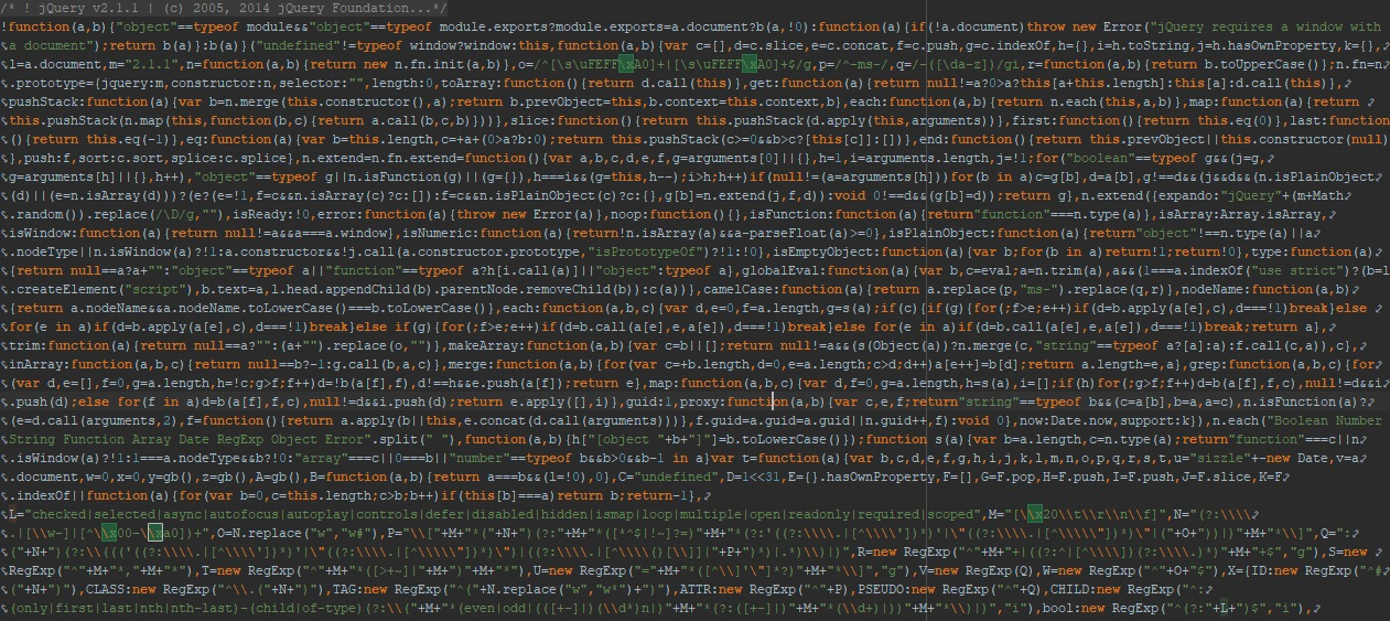 Javascript Minifier