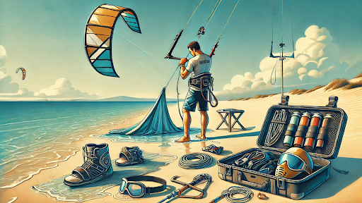 Kitesurfing